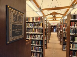 3rd floor of the Graham Library